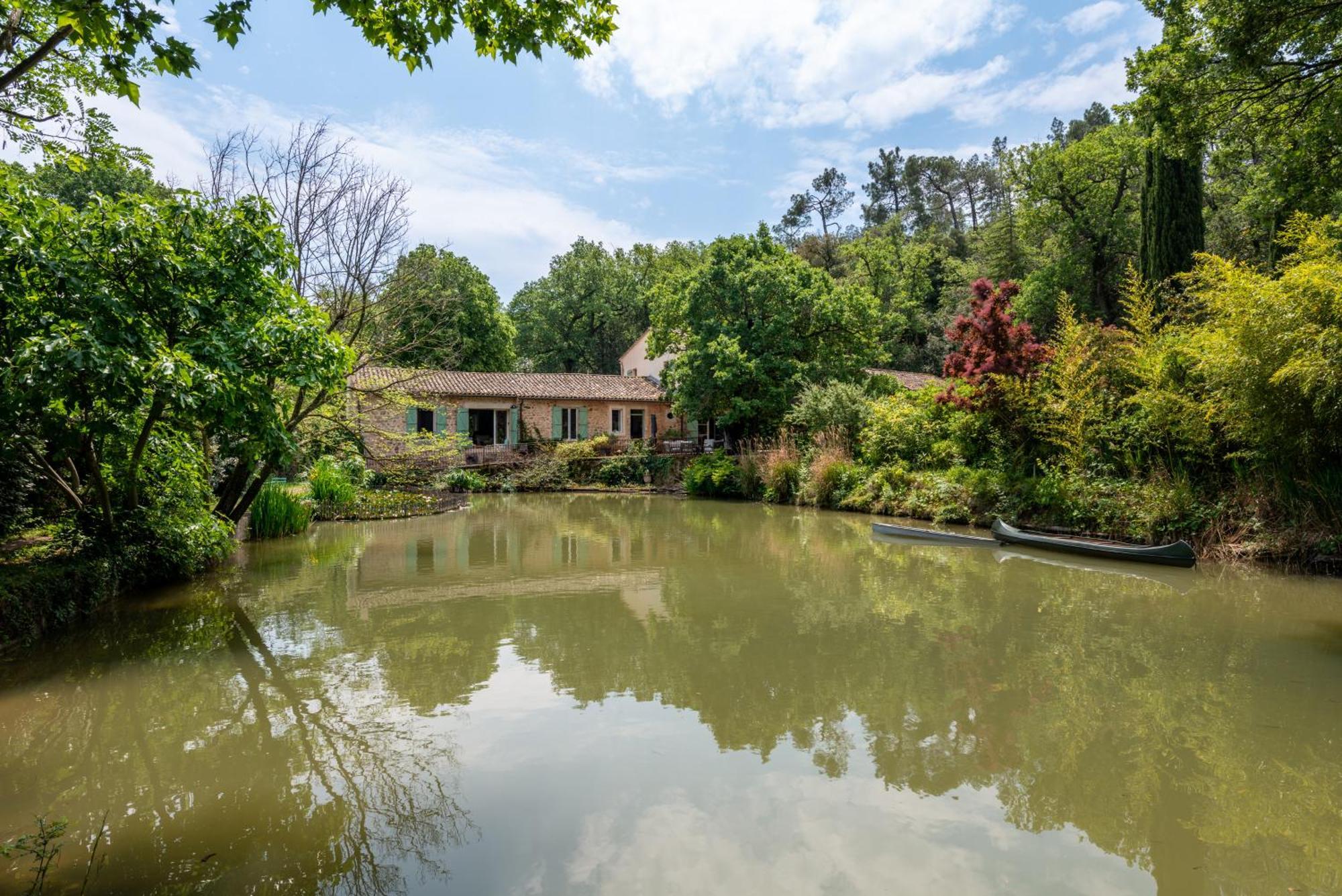 Le Moulin Haut Gîtes, Bien-Être et Permaculture Villeneuvette Exterior foto